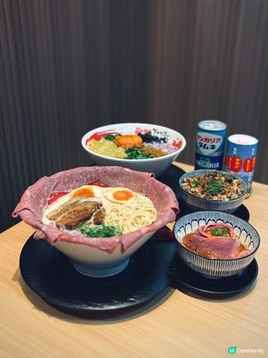 大阪過江龍牛骨白湯拉麵！香港也有啦！ 🍜😋