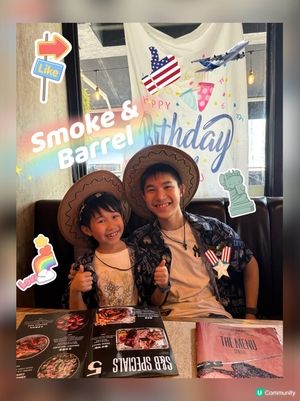 美國特色燒烤，生日特選！🍖🎉
