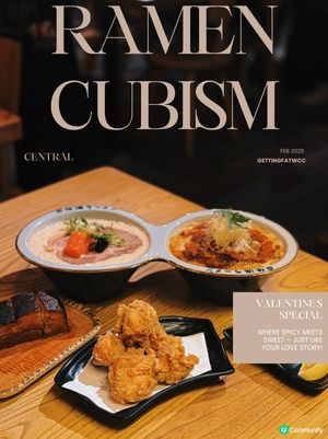 🇭🇰| 【情人節限定】立体派雙子拉麵