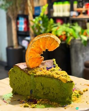 銅鑼灣甜品食咩好🍴必吃開心果巴斯克蛋糕🍰