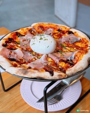 澎湃布袋芝士Pizza❤️‍🔥打卡馬戲團童話風餐廳