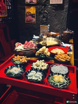 大埔宮廷式養顏火鍋！皇帝龍椅登基打卡📸！😋