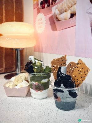 中環必試希臘乳酪🤤！最新限定芝麻黑旋風！