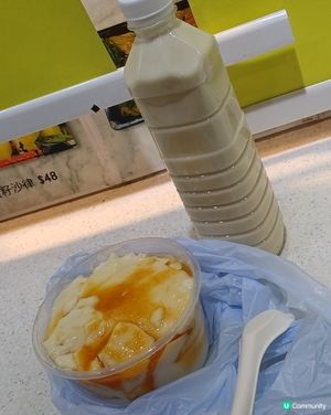 鮮製豆腐花 配 鮮豆漿 @太和廣場