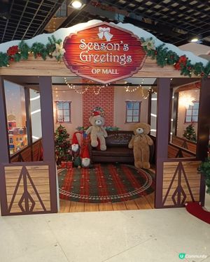 op mall聖誕佈置