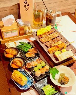 串燒堂🤤荃灣必試！海鮮和牛齊 #美食 🥳