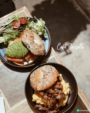 深水埗工業風café🩶 邪惡芝士牛肉bagel🥯🥯🥯🥯🥯🥯🥯