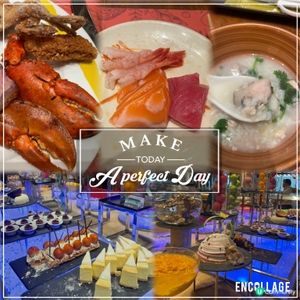 香港金域假日酒店~自助餐選擇多