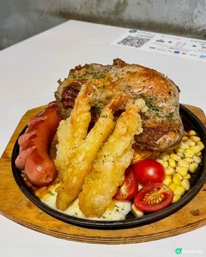 正呀喂！Bubble Tree 鐵板餐🤤！食到飽飽😋！