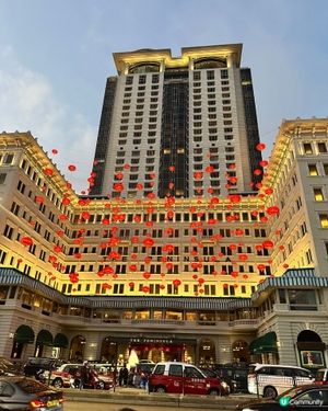 每年農曆新年也會到半島酒店附近打卡，總覺得很有新年氣氛。