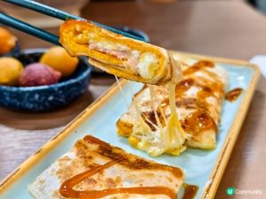 台式拉絲🧀芝士蛋餅