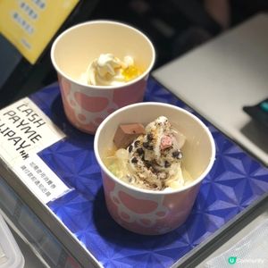 🍦旺角配料隨心加 人均三十蚊配料加滿乳酪雪糕