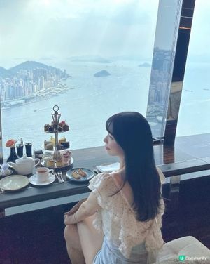 🇭🇰高空下的afternoon tea☁️