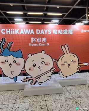 Chiikawa 太可愛了