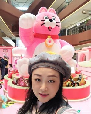 🩷Airside CNY 粉紅士多！打卡好自癒💰🌸🐾