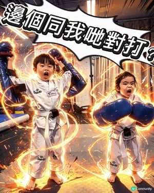 3歲學跆拳道，強身健體🥋
