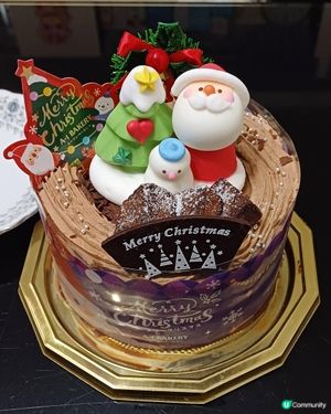 A1 聖誕朱古力蛋糕