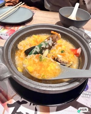 旺角御滿屋🦀鮑魚粥！暖笠笠🤤