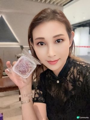 榮華紫薯麻糬月餅，超正🤤！中秋必食！