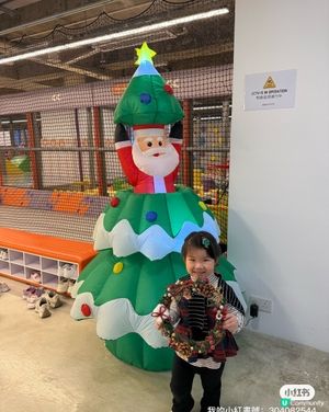 聖誕親子必玩！花環+放電一日遊🎄🎁