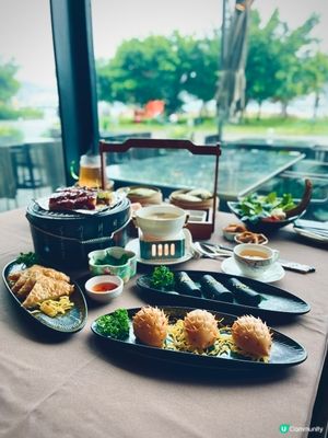 西九M+ 180度維港海景嘆點心！🤩 靚景中菜📸