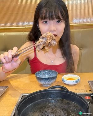 壽喜燒🤤！鹿兒島和牛舔舔脷😋！$298抵食！🥩