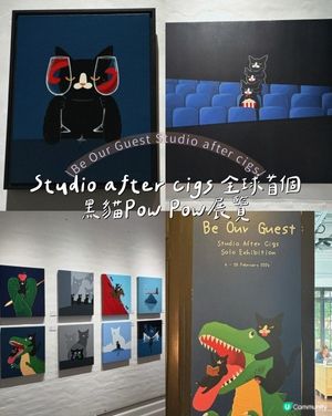 Studioaftercigs全球首個黑貓Pow Pow展覽