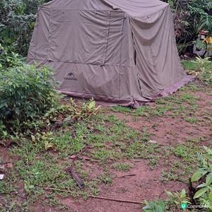 還以為是工程人員帳篷