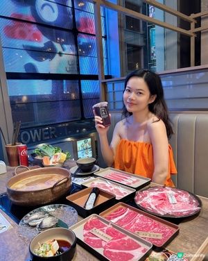 🌸櫻花蝦濃湯鍋！銅鑼灣牛品必試！😋