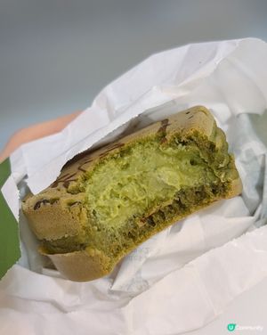 海港城$22小食💚爆餡抹茶吉士大判燒‼️