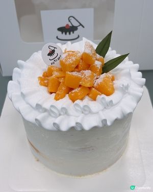世一蛋糕🎂海鹽奶蓋爆芒麻糬蛋糕🎂