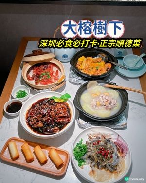 深圳必食順德菜😋 大榕樹下