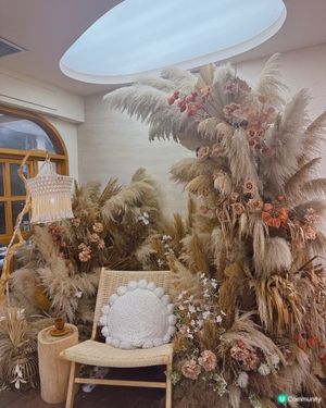 今日我去咗boholic食晚飯,環境真係超靚,有日韓少女感覺