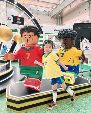 沙田新城市廣場 x Lego｜一「足」即發⚽️