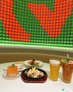 啟德人氣網球打卡牆餐廳