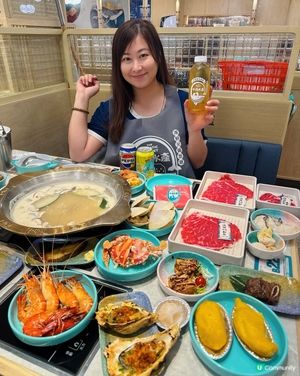 {海鮮兩小時吃到飽,無限量任撈任煮}