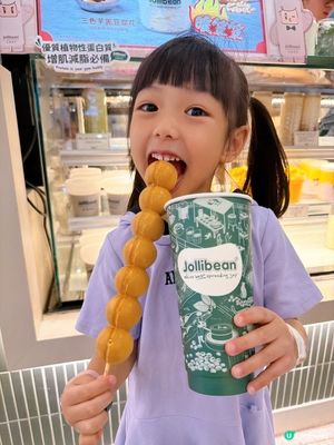 石磨樂豆豆乳🤤！親子掃街必去！😋