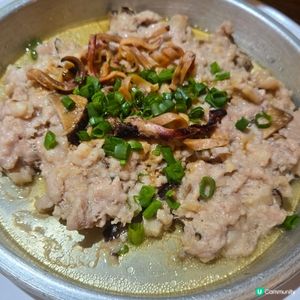 土魷香菇蒸肉餅🦑🍄