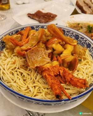 明星酒家龍蝦伊麵 😋