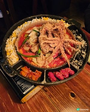 大大份的韓國菜😋😋