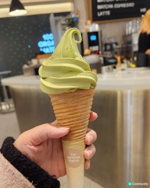 濃濃抹茶口感！🍦🍵