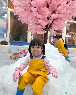 炎夏變雪國❄️小朋友玩瘋了！