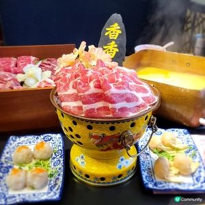 古代公主駕到👸華麗宮廷風火鍋店 ，招牌嘅雍穆公主湯底好正