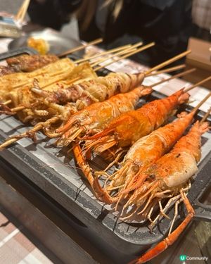 北上搵食！超正燒烤+海鮮粥😛