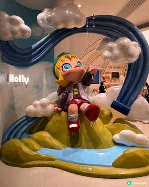 潮聖 全港首間 POP MART MOLLY 主題店