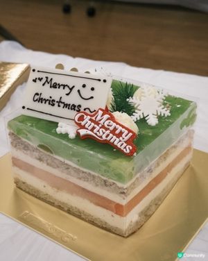 聖誕氣氛滿滿❤️lifetastic聖誕蛋糕！