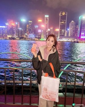 🎄維港可愛lulu豬聖誕遊船河！📸🚢✨