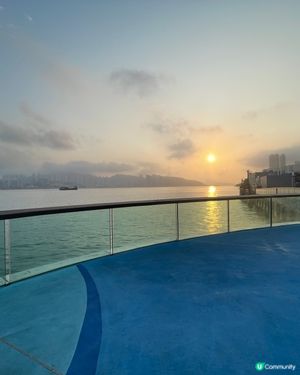 東岸板道好靚呀！