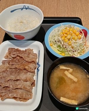 烤牛肉定食