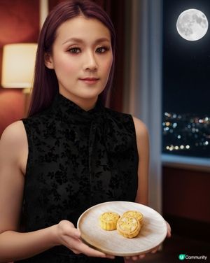 榮華「月映未來」系列-黑糖麻糬紅豆月餅🥮